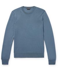 Tom Ford - Cashmere And Silk-blend Sweater - Lyst