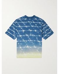 Jil Sander - Oversized Ombré Printed Cotton-Jersey T-Shirt - Lyst