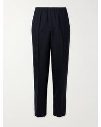 Loro Piana - Gaspard Tapered Virgin Wool And Cashmere-Blend Trousers - Lyst