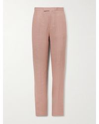 Favourbrook - Slim-Fit Linen Suit Trousers - Lyst