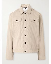 James Perse - Stretch-Cotton Corduroy Blouson Jacket - Lyst