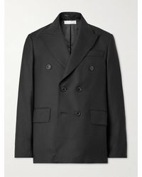 Our Legacy - Double-Breasted Unstructured Wool Blazer - Lyst