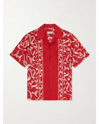 Kapital - Camp-Collar Printed Woven Shirt - Lyst
