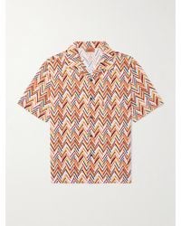 Missoni - Hemd aus bedrucktem Webstoff mit Reverskragen - Lyst