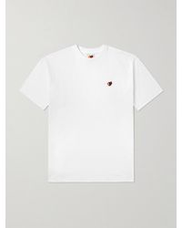 Sky High Farm - T-shirt in jersey di cotone con logo applicato - Lyst