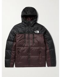 The North Face - Himalayan Light Logo-embroidered Quilted Ripstop Down Hooded Jacket - Lyst