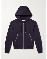 Dries Van Noten - Cotton-Jersey Zip-Up Hoodie - Lyst