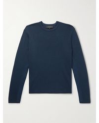 Rag & Bone - Harvey Cotton-blend Sweater - Lyst
