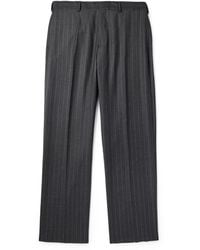 Paul Smith - Straight-leg Pinstriped Wool Trousers - Lyst