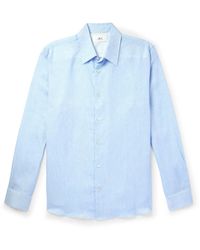 MR P. - Organic Linen-chambray Shirt - Lyst