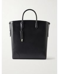 dunhill - Century 33 Patina-Leather Tote Bag - Lyst