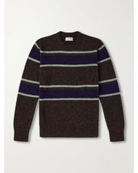 Oliver Spencer - Blenheim Striped Wool-Blend Sweater - Lyst