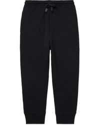 Loewe - Tapered Cotton-jersey Sweatpants - Lyst