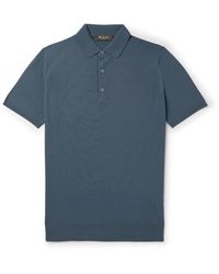 Loro Piana - Wish® Virgin Wool Polo Shirt - Lyst