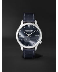 Chopard - L.U.C Xps Twist Qf Automatic 40Mm 18-Karat And Alligator Watch, Ref. No. 161945-1001 - Lyst