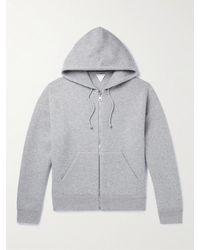 Bottega Veneta - Cashmere-Blend Zip-Up Hoodie - Lyst