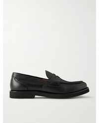 MR P. - College Leather Penny Loafers - Lyst