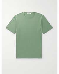MR P. - T-shirt in jersey di cotone biologico tinta in capo - Lyst