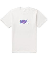 Noah - Circuit Logo-print Cotton-jersey T-shirt - Lyst