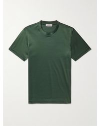 Canali - Cotton T-shirt - Lyst