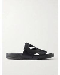 Loewe - Paula's Ibiza Slide Ease Leather Sandals - Lyst