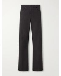 Dries Van Noten - Straight-Leg Cotton Trousers - Lyst