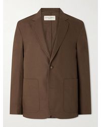 Officine Generale - Cyril Unstructured Organic Cotton Blazer - Lyst