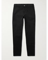 Burberry - Straight-Leg Cotton-Twill Trousers - Lyst