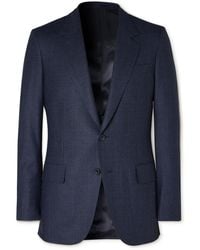 Kingsman - Checked Wool And Cashmere-blend Suit Jacket - Lyst