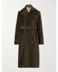 Richard James - Belted Double-breasted Alpaca Coat - Lyst