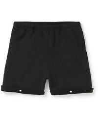Les Tien - Straight-leg Cotton-jersey Shorts - Lyst