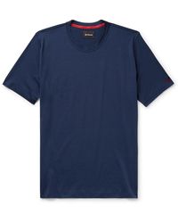 Kiton - Cotton-jersey T-shirt - Lyst