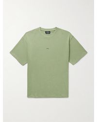 A.P.C. - T-shirt in jersey di cotone con logo Kyle - Lyst