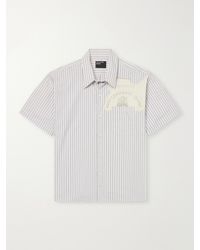 Enfants Riches Deprimes - Striped Cotton-Oxford Shirt - Lyst