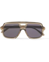 Loewe - Aviator-Style Acetate Sunglasses - Lyst