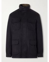 N.Peal Cashmere - Vale Cashmere-Twill Jacket - Lyst