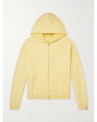 CHERRY LA - Logo-Embroidered Paint-Splattered Cotton-Jersey Hoodie - Lyst