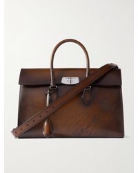 Berluti - E'mio Scritto Venezia Leather Briefcase - Lyst