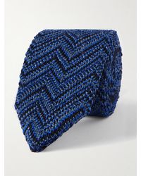 Missoni - 8.5cm Crochet-knit Wool And Silk-blend Tie - Lyst