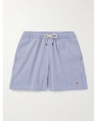 Polo Ralph Lauren - Shorts Da Mare Medi A Gamba Dritta - Lyst