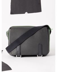 Loewe - Military Xs Full-grain Leather Messenger Bag - Lyst