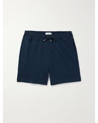 MR P. - Straight-Leg Cotton-Jersey Drawstring Shorts - Lyst