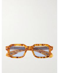 Jacques Marie Mage - Sandro Rectangular-frame Tortoiseshell Acetate Sunglasses - Lyst