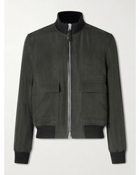 Tom Ford - Gabardine Bomber Jacket - Lyst