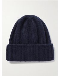 Beams Plus - Ribbed Cashmere Beanie - Lyst