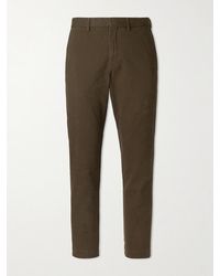 Polo Ralph Lauren - Manhasset Straight-Leg Stretch-Cotton Twill Trousers - Lyst
