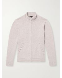James Perse - Cashmere Zip-Up Cardigan - Lyst
