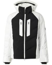 Bogner - Felos-D Two-Tone Quilted Shell Hooded Down Jacket - Lyst