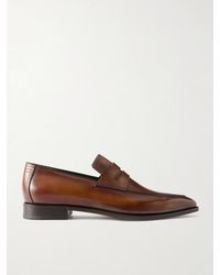 Berluti - Andy Demesure Venezia Leather Loafers - Lyst