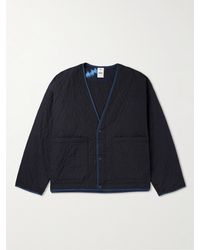 Blue Blue Japan - Quilted Padded Shell Jacket - Lyst